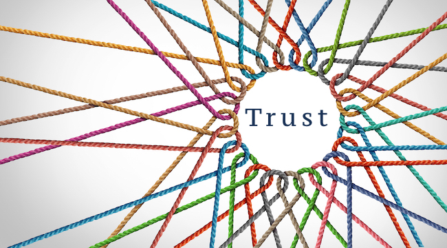 FINVEST TRUST AND INTEGRITY with trust text